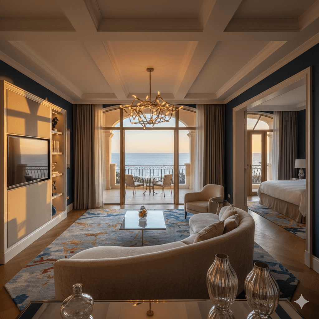 Luxury room showcase