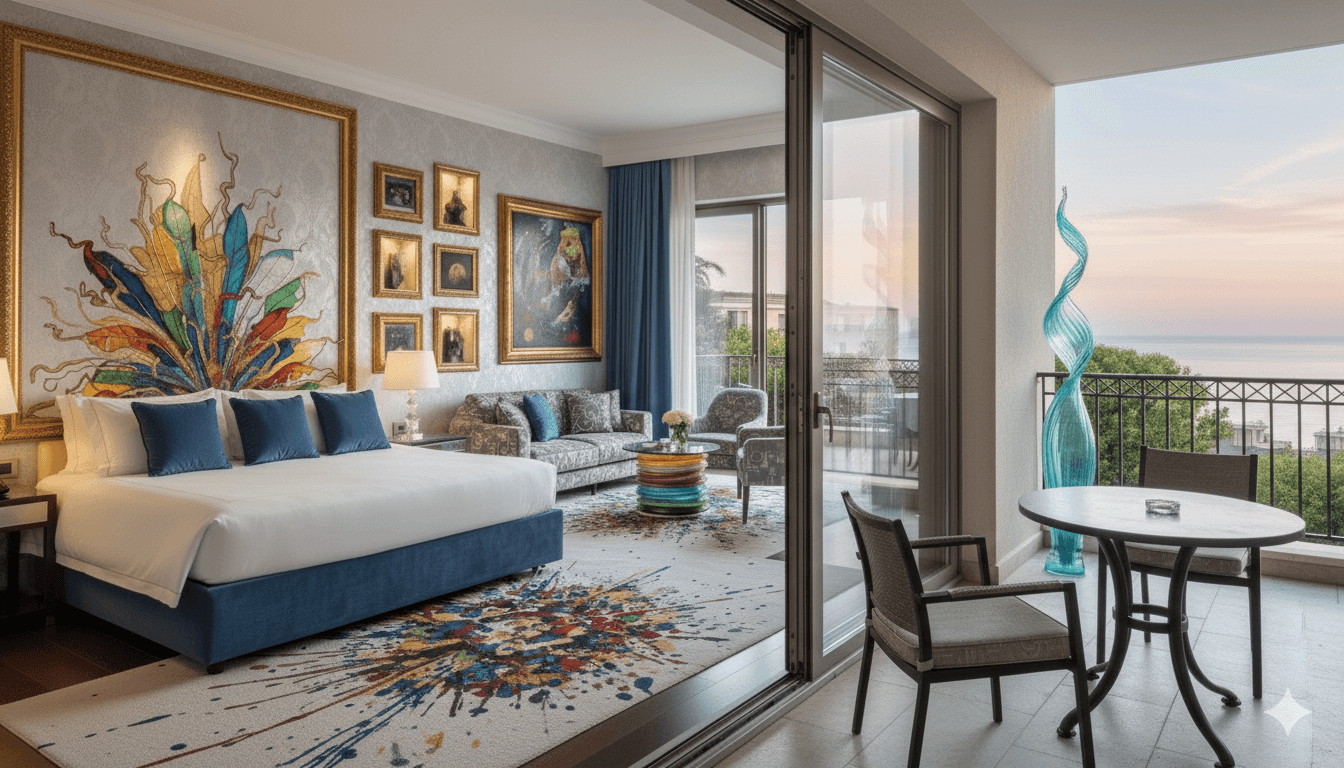 Luxury room showcase