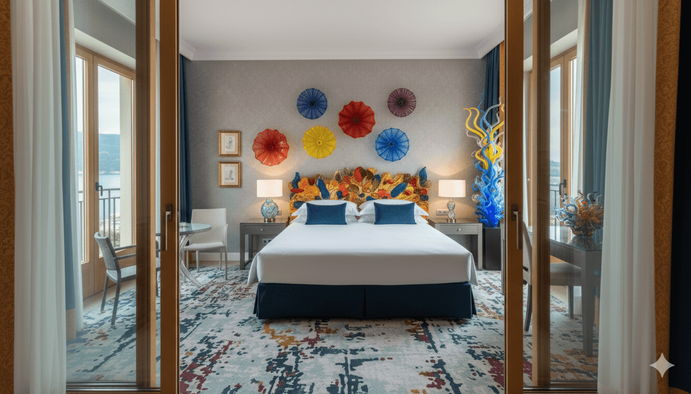 Luxury room showcase